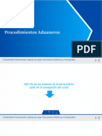 Sesión 5 - Procedimientos Aduaneros