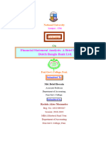 Financial Statement Analysis: A Brief Study About Dutch Bangla Bank LTD