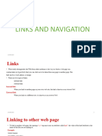 Links and Navigation