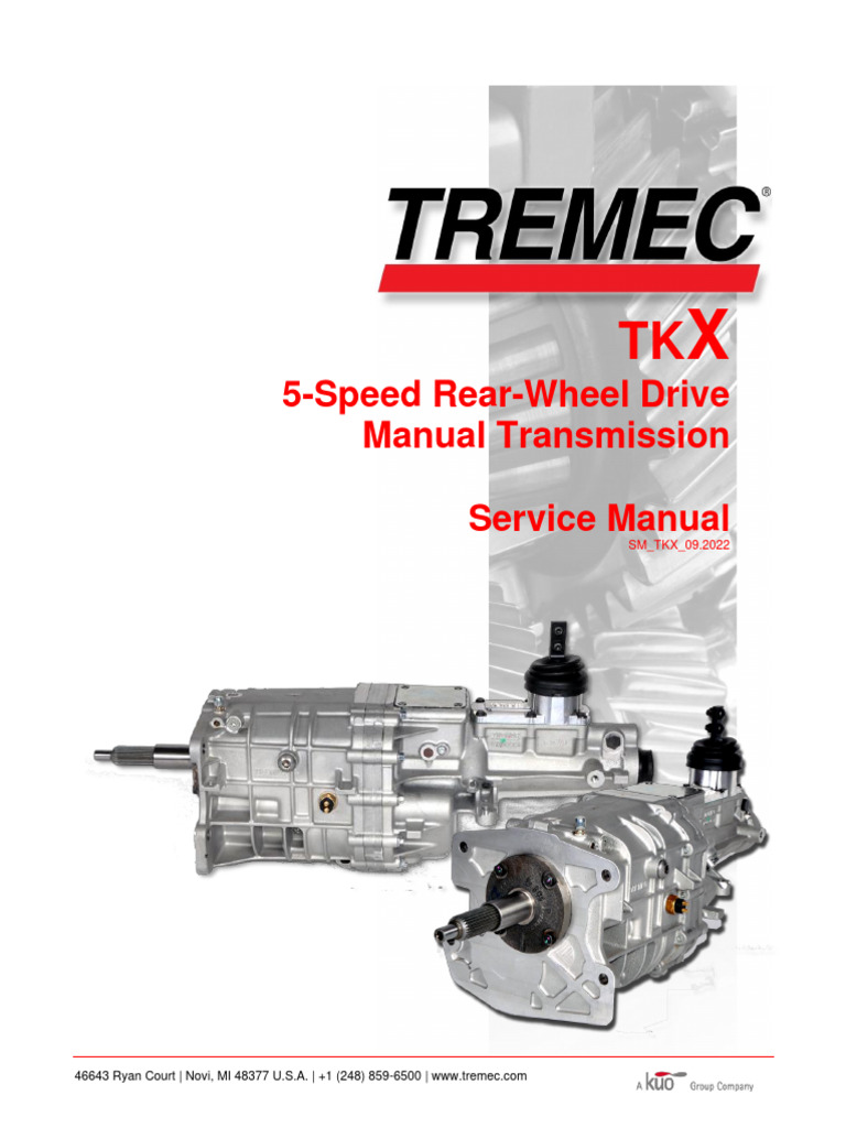 TKX Service Manual | PDF | Manual Transmission | Clutch