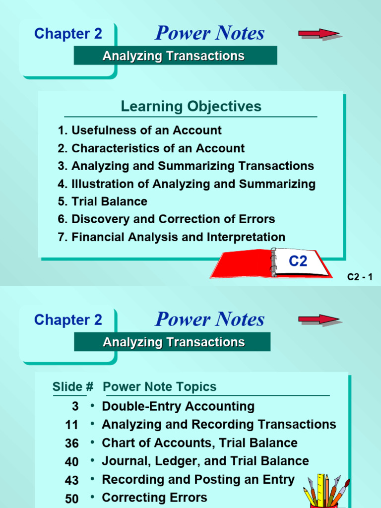 02.analyzing Transactions | PDF | Debits And Credits | Financial ...
