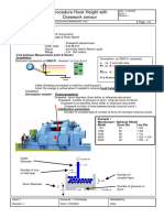 Hook Height With Drawwork Sensor