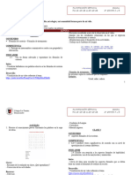 Planificación Del 16 Al 20 de Octubree