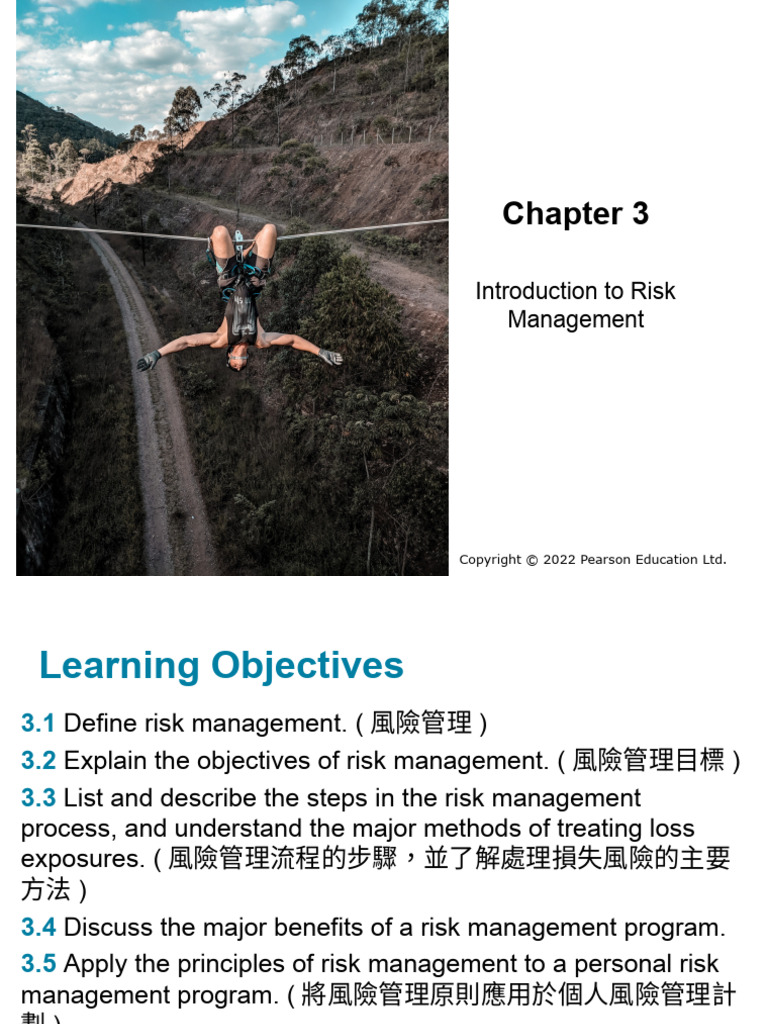 Chapter 3 Risk Management - C | PDF | Business | Finance & Money Management