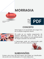 Apresentação Hemorragia