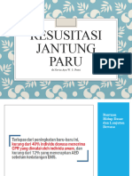 Resusitasi Jantung Paru: DR - Novia Ayu W. S. Putri