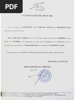 Attestation de RIB - Crédit Agricole Maroc | PDF