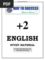 11th English Unit 1 Full Study Material Way To Success Pdf