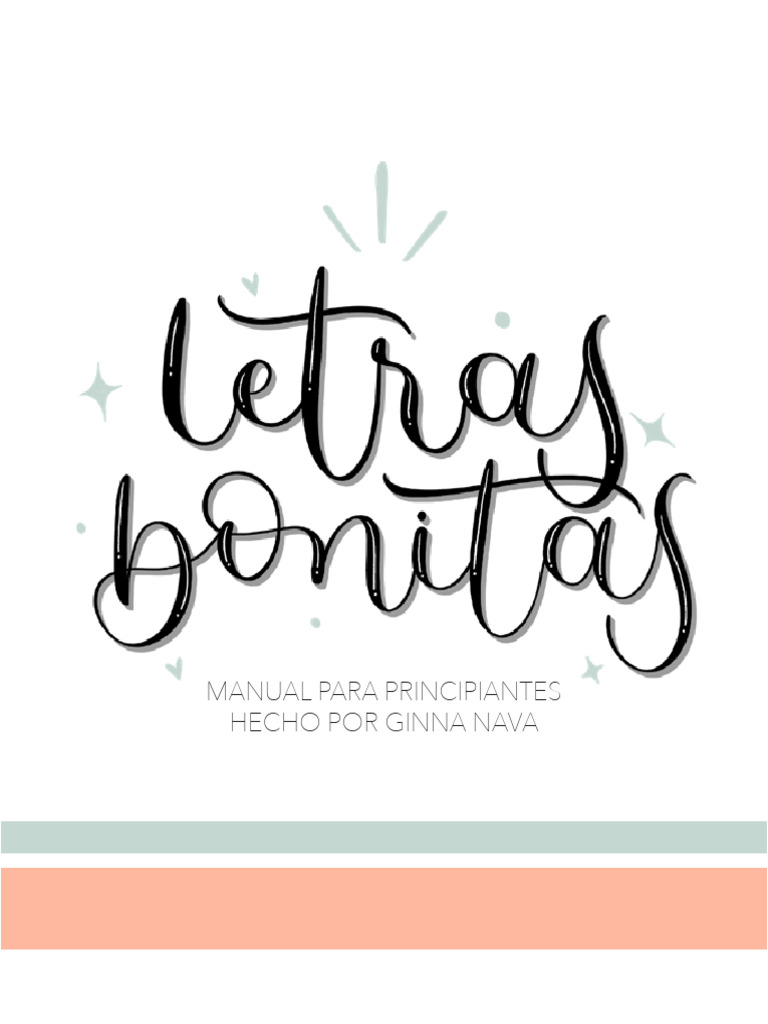Letras Bonitas 30 | PDF | Caligrafía | Color, image size:768x1024