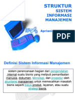 Struktur Sistem Informasi Manajemen