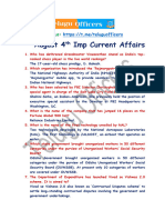 4th August Imp Current Affairs