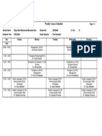 StudentSchedule E