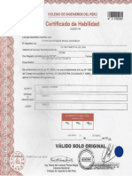 Cert. Habilidad - Cip 097486