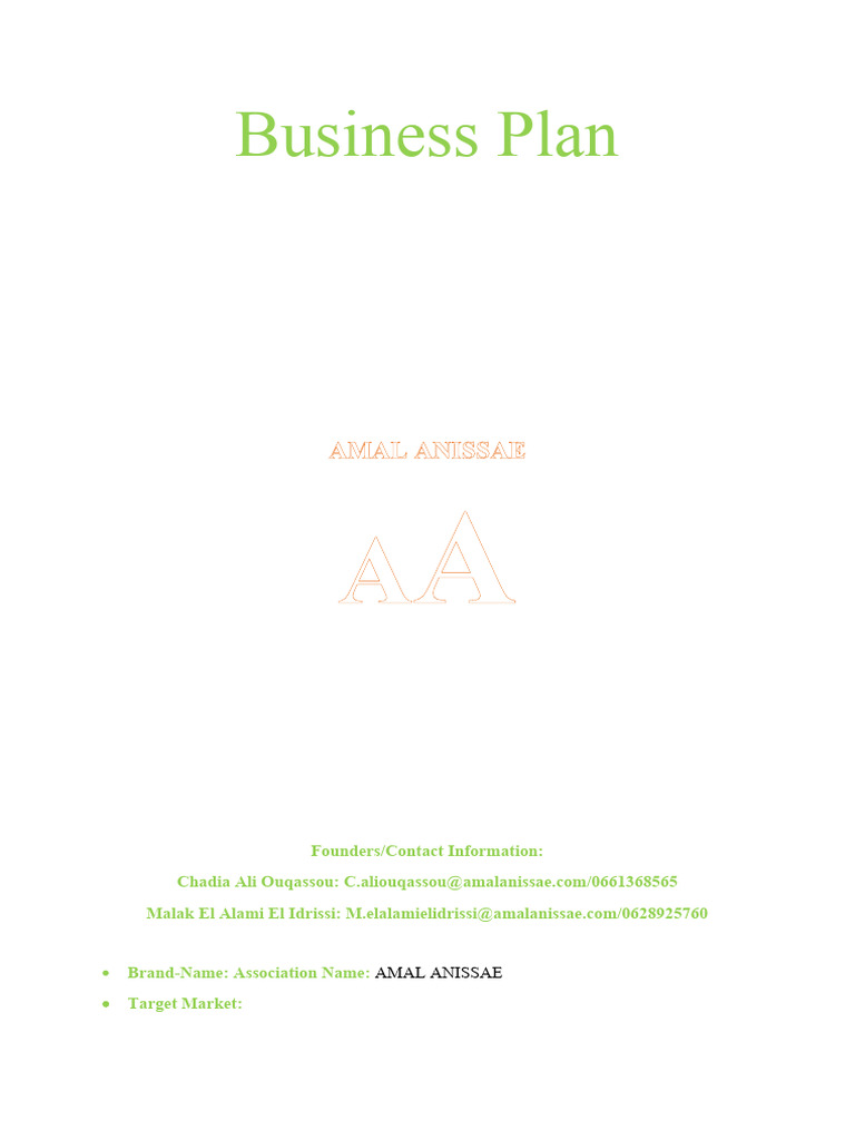 Business Plan Marketing Strategy | PDF | Pricing | Marketing