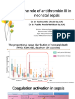 The Role of Antithrombin III in Neonatal Sepsis - Novie Amelia