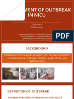 Management of Outbreak in NICU - Lily Rundjan