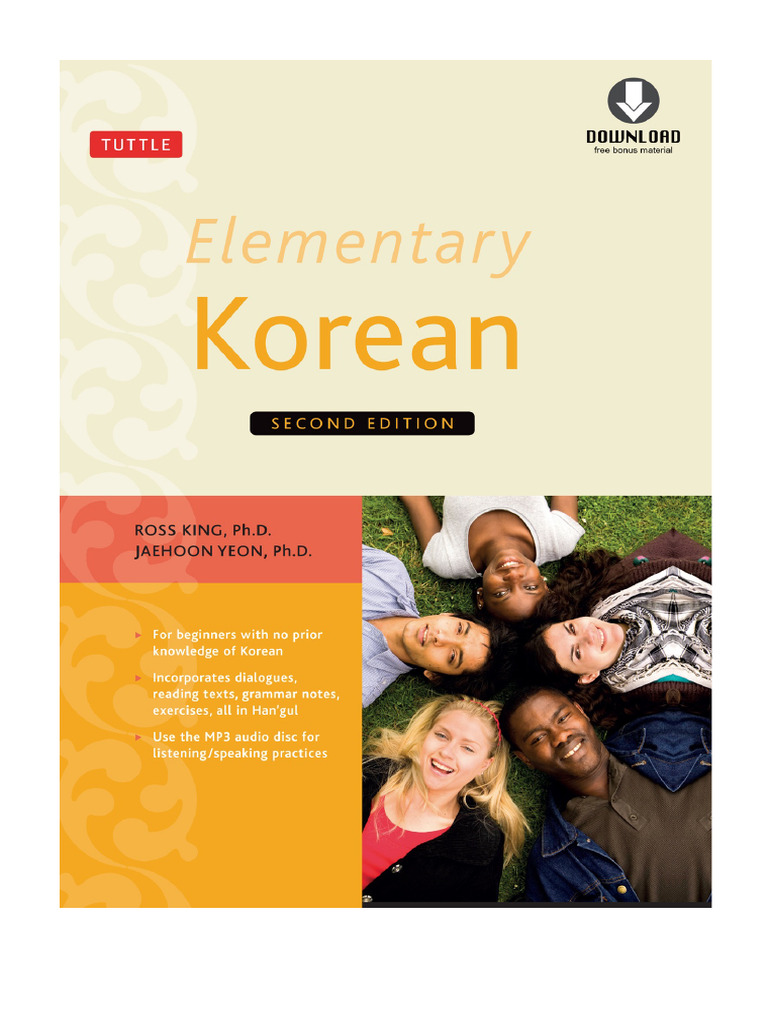 Elementary Korean, Second Edition | PDF | English Language | Korean ...