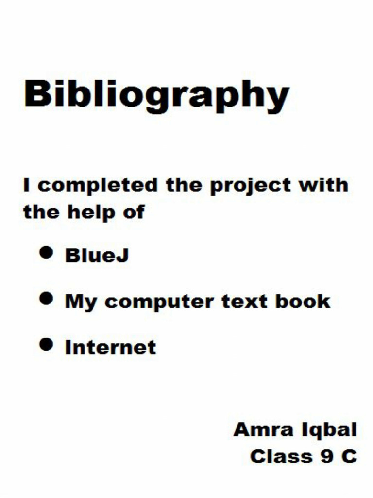 Computer project pdf