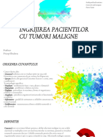 Ingrijirea Pacientilor Cu Tumori Maligne