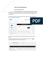 Modelo Instructivo de Pagos - Arrendatario