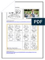 Sinais de Membros Da Famíla