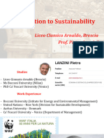 Introduction To Sustainability