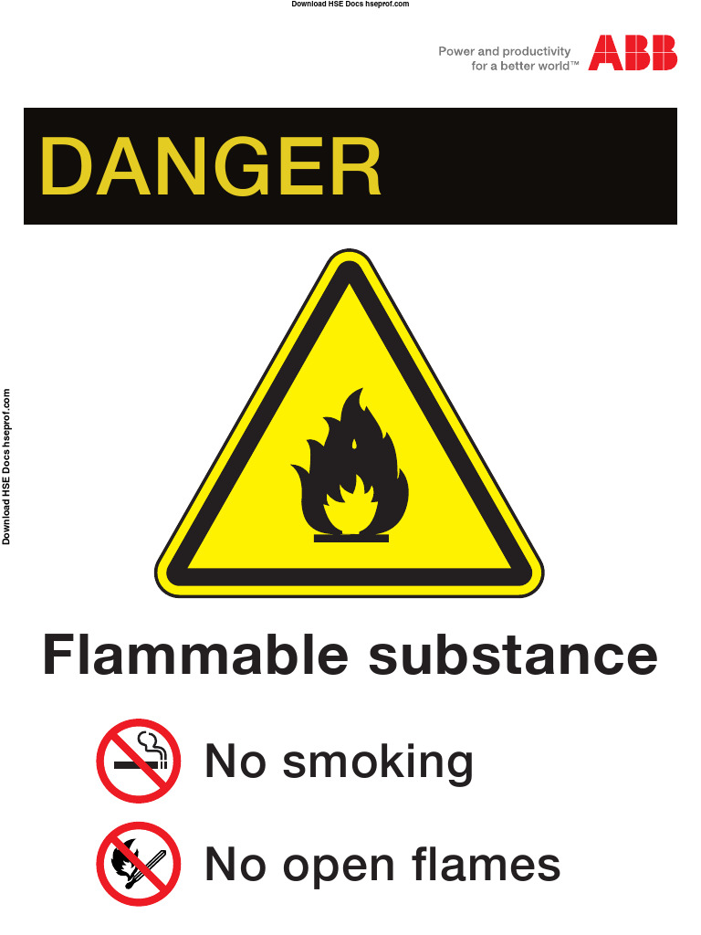 Safety Warning Signs PDF