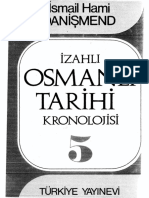 2632 5 Izahli Osmanli Tarixi Kronolojisi 1703 1919 5 Ismayil Hami Danishmendi 1925 360s