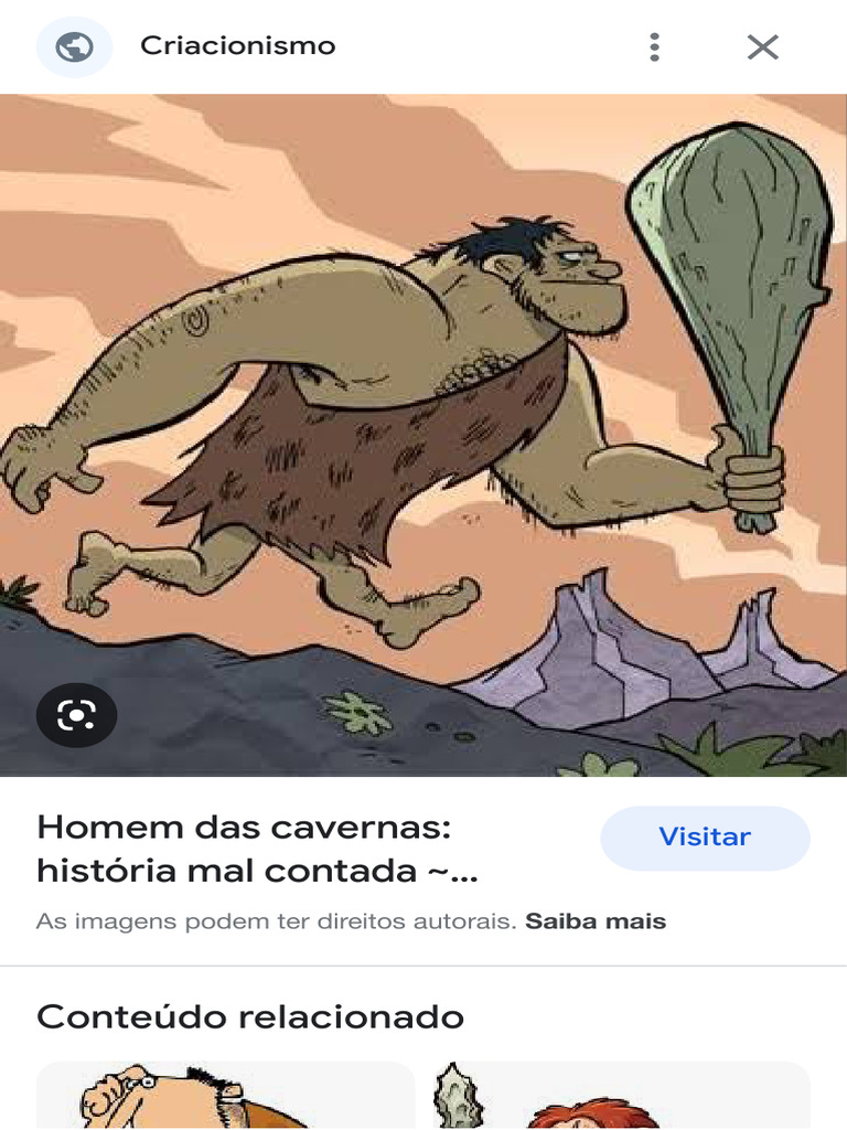 Homem Das Cavernas - Pesquisa Google | PDF
