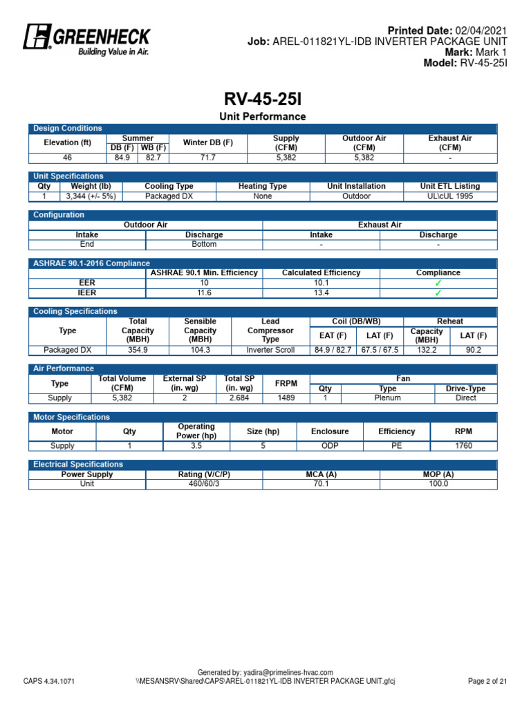 IDB DOAS Submittal Rev2 (002) PDF Electrical Engineering
