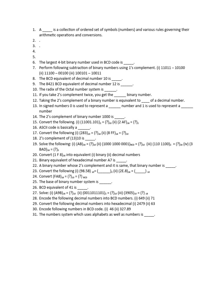 CS 1 Question Bank | PDF