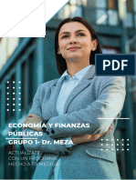 Cronograma de Actividades - Economía y Finanzas Públicas G1