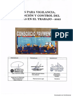 Plan Covid-19, Consorcio Pavimentos - 2023