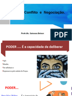 Poder Conflito e Negociação