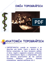 Anatomía Topográfica: Importancia y Aspectos Técnicos