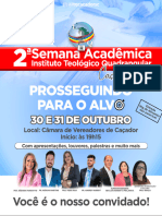 2 Semana Acadêmica Folder para Imprimir