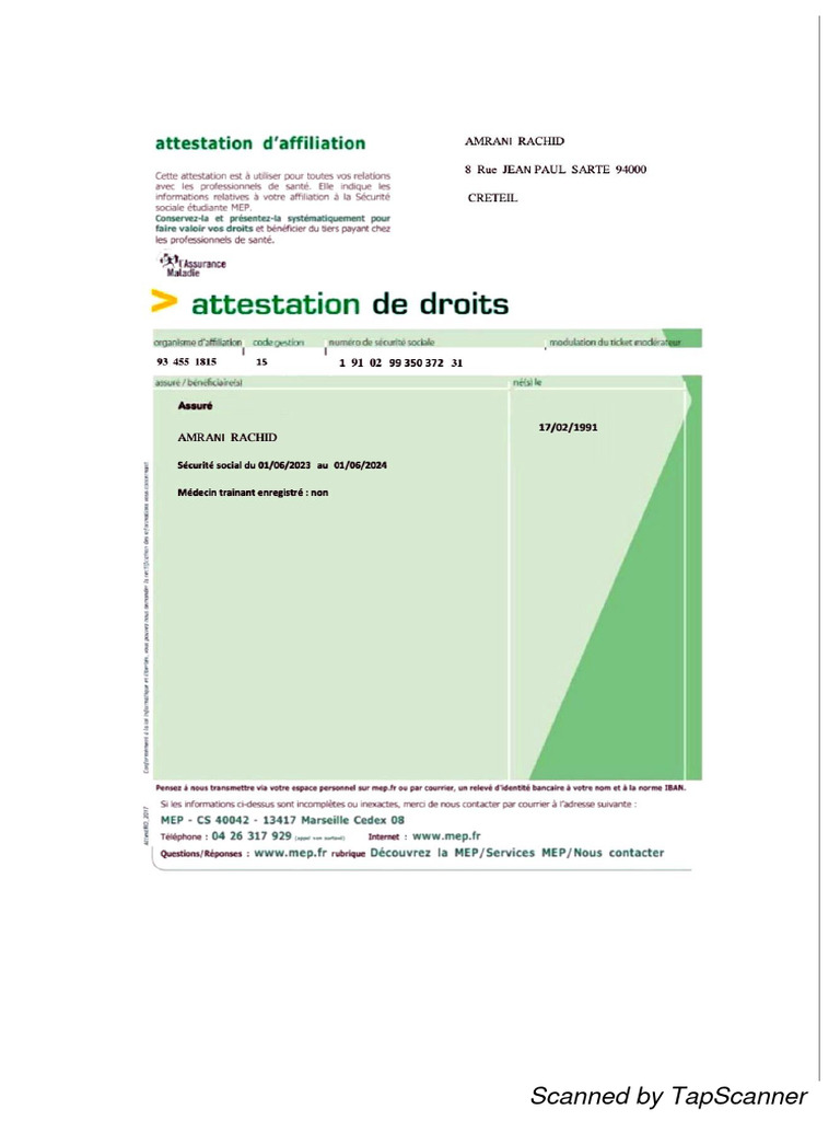 Attestation | PDF