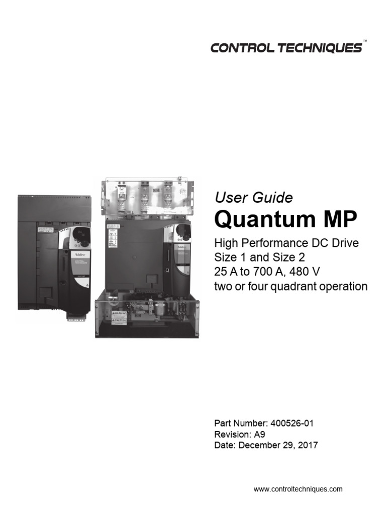 Quantum MP-User Guide | PDF | Safety | Electric Motor