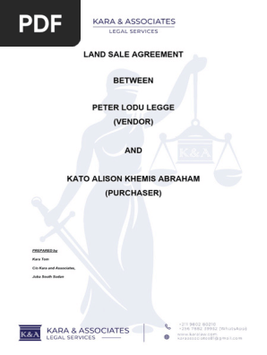 Land SALE Agreement