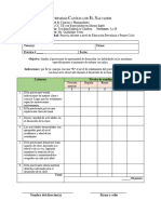 Rúbrica para Practica Docente