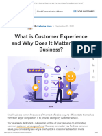 What Is Customer Experience and Why Does It Matter To Your Business - GetVoIP