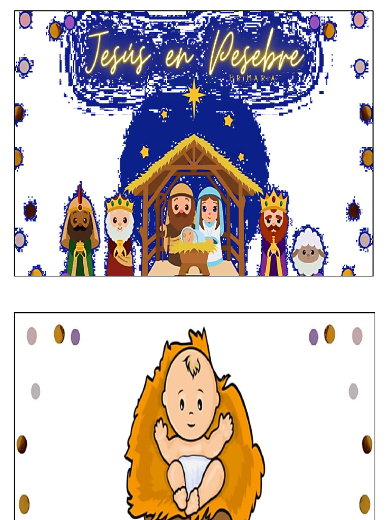 1 Jesus en Pesebre | PDF
