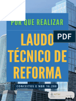 E-Book Por Que Realizar Laudo Técnico de Reforma