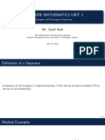 Convergence and Divergence of Sequences