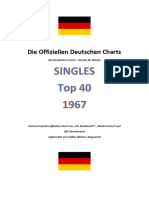 Deutsche Charts - 1967 - Komplettübersicht