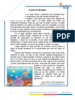 1° Básico Lenguaje Día 5 Estrategia de Lectura en Voz Alta El Gran Lío Del Pulpo.