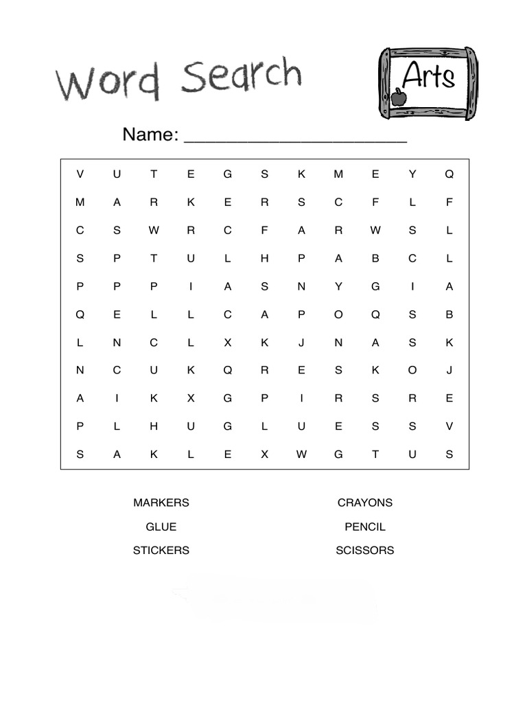 ESL-Kids - Classroom Word Search Worksheet | PDF