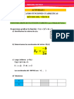 Graficamos y Analizamos Funciones Cuadráticas