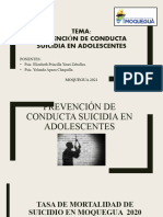 Prevención de Conducta Suicidia en Adolescentes