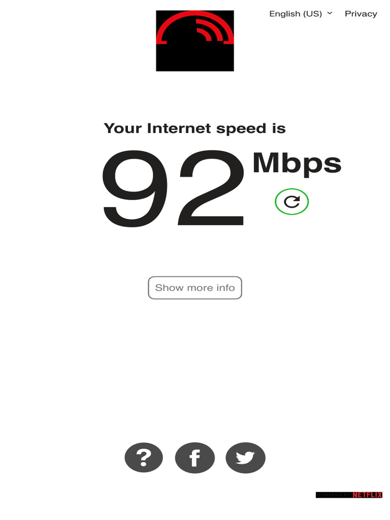 Internet Speed Test Fast.com | PDF